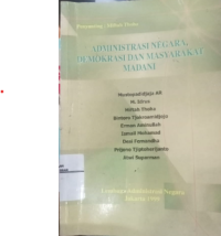 Image of Administrasi Negara Demokrasi dan Masyarakat Madani