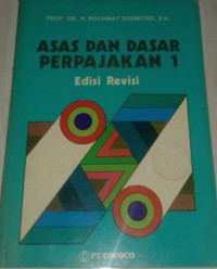 Image of Asas dan dasar perpajakan 1
