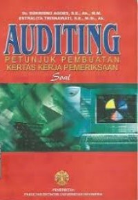 Image of Auditing: Petunjuk pembuatan kertas kerja pemeriksaan soal