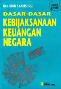 Image of Dasar- Dasar Kebijaksanaan Keuangan Negara