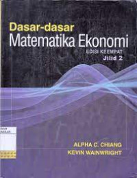Image of Dasar-Dasar Matematika Ekonomi