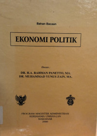 Image of Ekonomi politik bacaan