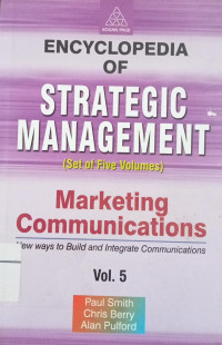 Image of Encyclopedia of strategic management : Marketing communication