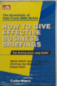 Image of How to Give Effective Business Briefings