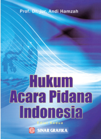 Image of Hukum Acara Pidana Indonesia