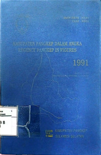 Image of Kabupaten Pangkep dalam angka: regency pangkep in figures 1991