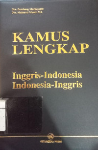 Image of Kamus Lengkap Inggris- Indonesia. Indonesia-Inggris.