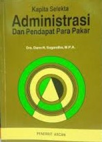 Image of Kapita selekta : Administrasi pendapatan para pakar