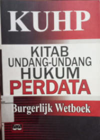 Image of Kitab undang-undang hukum perdata