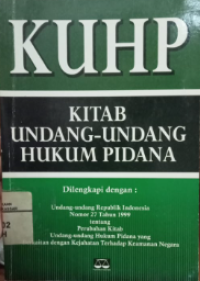Image of Kitab Undang-Undang Hukum Pidana