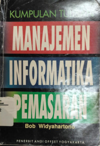 Image of Kumpulan tulisan manajemen informatika pemasaran