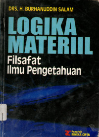 Image of Logika materil: Filsafat ilmu pengetahuan