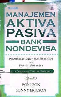 Image of Manajemen aktiva pasiva Bank Nondevisa