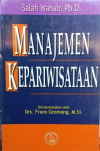 Image of Manajemen Kepariwisataan