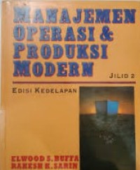 Image of Manajemen Operasi Dan Produksi Modern