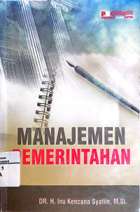 Image of Manajemen Pemerintahan