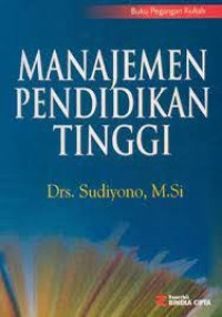 Image of Manajemen Pendidikan Tinggi