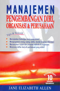 Image of Manajemen Pengembangan diri. Organisasi. Perusahaan