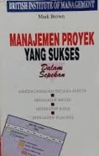 Image of Manajemen proyek yang sukses dalam sepekan