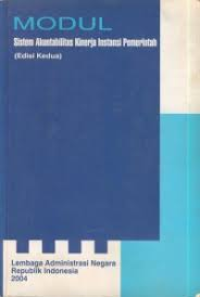 Image of Modul: Sistem Akuntabilitas Kinerja Instansi Pemerintah