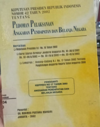 Image of Pedoman Pelaksanaan Anggaran Pendapatan Belanja Negara