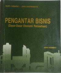 Image of Pengantar Bisnis: Dasar-dasar ekonomi perusahaan