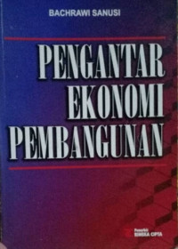 Image of Pengantar Ekonomi Pembangunan