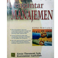 Image of Pengantar Manajemen