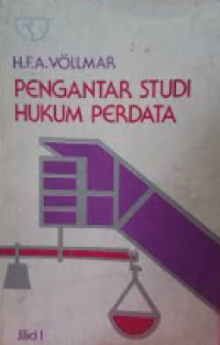 Image of Pengantar studi hukum perdata