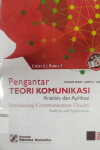 Image of Pengantar Teori Komunikasi: Analisis dan Aplikasi (Buku 2)