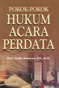 Image of Pokok-Pokok Hukum Acara Perdata