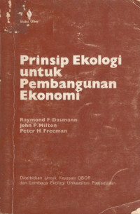 Image of Prinsip ekologi untuk pembangunan ekonomi