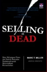 Image of Selling is Dead