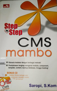 Image of Step by Step CMS Mambo