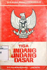 Image of Tiga Undang-undang Dasar