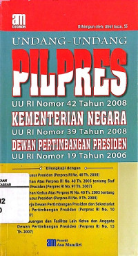 Image of Undang-Undang Pilpres