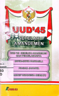 Image of UUD 45 Setelah Amandemen